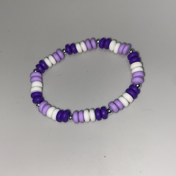 Colorful SIlicon Beaded Bracelet  take your pick - Picture 2 of 11